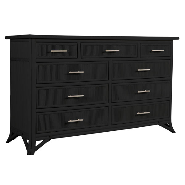 David Francis Furniture Bermuda 9 Drawer Dresser Wayfair